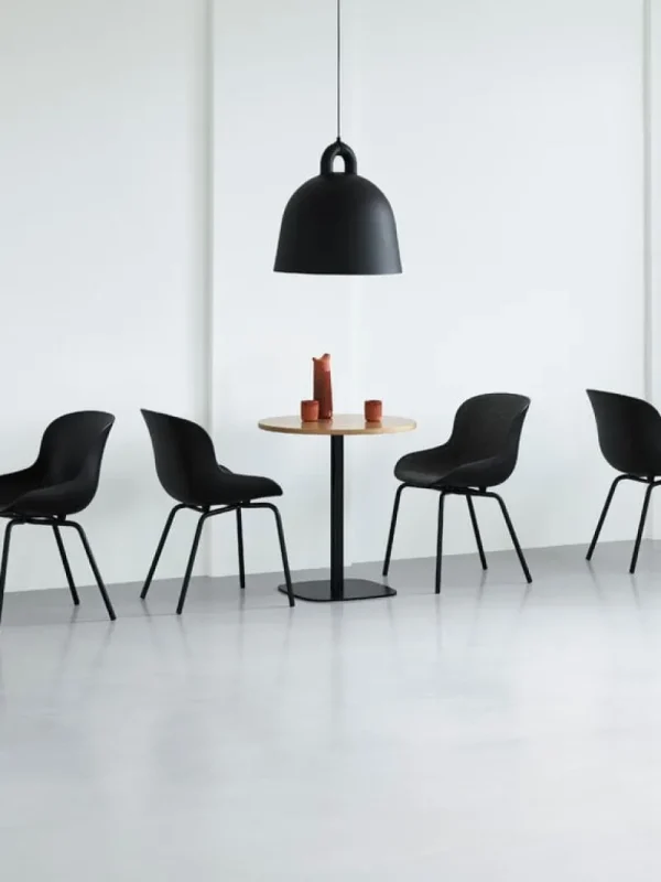 Normann Copenhagen Sitzgelegenheiten-Hyg Stuhl, schwarzer Stahl - Synergy 16