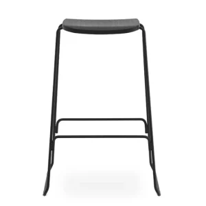 Woodnotes Sitzgelegenheiten-Normann Copenhagen Just Barstool 75 cm, ohne Rückenlehne, schwarz