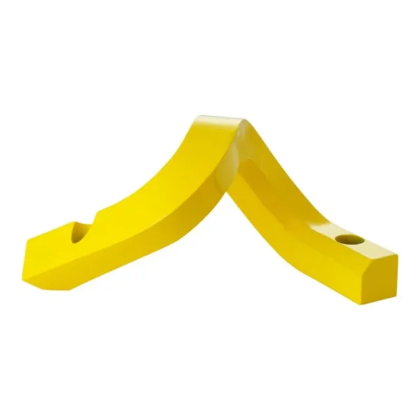 Skultuna Kerzen Und Kerzenhalter-Normann Copenhagen Kerzenhalter Crooked Two, gelb
