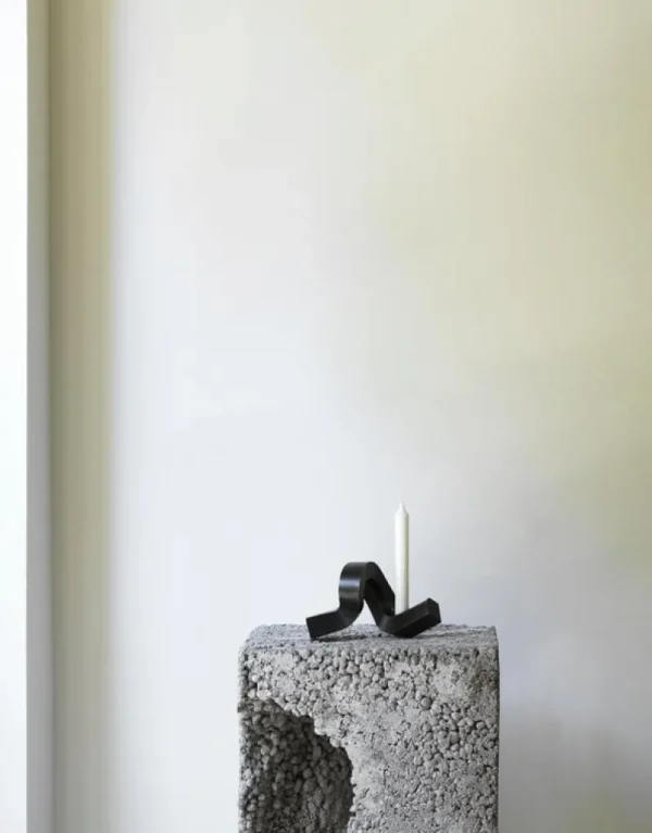Skultuna Kerzen Und Kerzenhalter-Normann Copenhagen Kerzenhalter Crooked One, Bronze