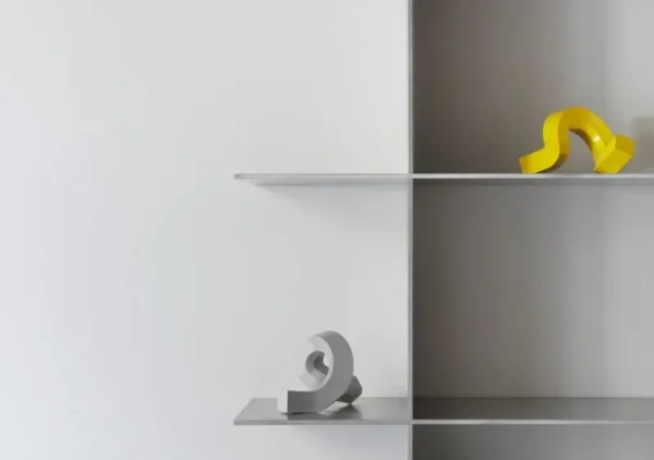Skultuna Kerzen Und Kerzenhalter-Normann Copenhagen Kerzenhalter Crooked One, gelb