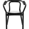 Viccarbe Sitzgelegenheiten-Normann Copenhagen Knot Stuhl, schwarz
