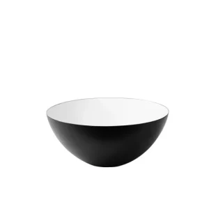 Normann Copenhagen Geschirr^Krenit Schale, 30 cl, schwarz-weiß