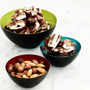 Normann Copenhagen Geschirr^Krenit Schale, 30 cl, schwarz-weiß