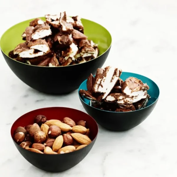 Normann Copenhagen Geschirr^Krenit Schale, 30 cl, schwarz-weiß