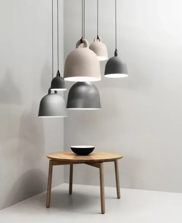 Normann Copenhagen Geschirr^Krenit Schale, 7,1 l, schwarz-weiß
