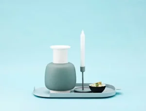 Normann Copenhagen Geschirr^Krenit Schale, 30 cl, schwarz-weiß