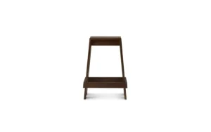 Form & Refine Sitzgelegenheiten-Normann Copenhagen Let Barhocker, 65 cm, braun gebeizte Esche