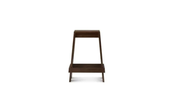 Form & Refine Sitzgelegenheiten-Normann Copenhagen Let Barhocker, 65 cm, braun gebeizte Esche