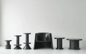 Normann Copenhagen Terrassenmöbel | Sitzgelegenheiten^Loungesessel Bit, schwarz