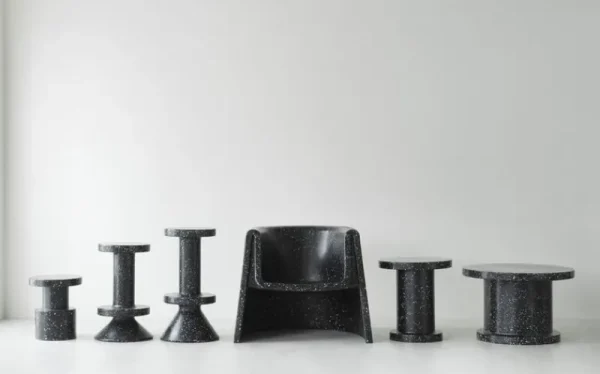 Normann Copenhagen Terrassenmöbel | Sitzgelegenheiten^Loungesessel Bit, schwarz