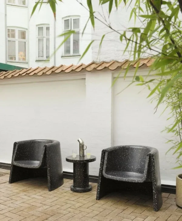 Normann Copenhagen Terrassenmöbel | Sitzgelegenheiten^Loungesessel Bit, schwarz