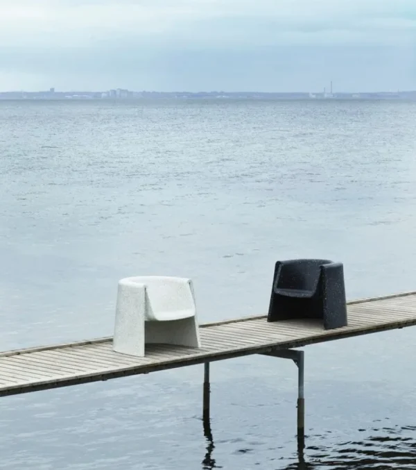 Normann Copenhagen Terrassenmöbel | Sitzgelegenheiten^Loungesessel Bit, schwarz