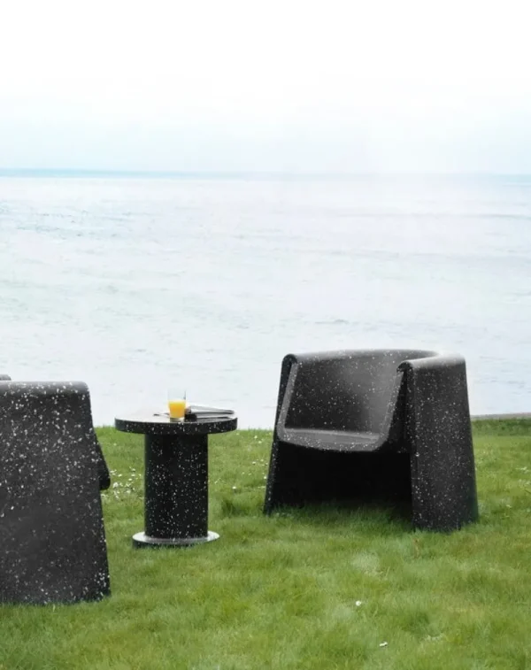 Normann Copenhagen Terrassenmöbel | Sitzgelegenheiten^Loungesessel Bit, schwarz