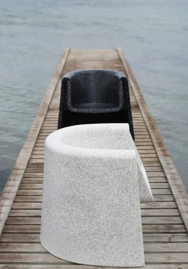 Normann Copenhagen Terrassenmöbel | Sitzgelegenheiten^Loungesessel Bit, schwarz