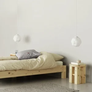 HAY Betten-Normann Copenhagen Notch Bett, 180 x 200 cm, UV-lackiertes Kiefernholz