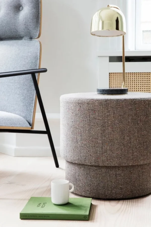 Artek Sitzgelegenheiten-Normann Copenhagen Pad Loungesessel hoch, Stahl schwarz - schwarz - Synergy LDS 41