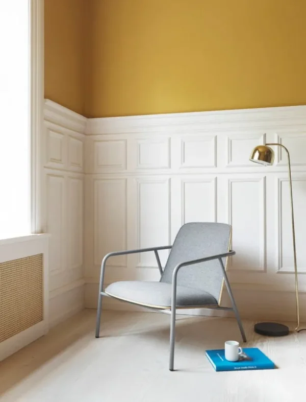 Vitra Sitzgelegenheiten-Normann Copenhagen Pad Loungesessel niedrig, Stahl grau - Eiche - Synergy LDS 16