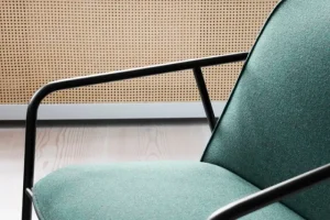 Artek Sitzgelegenheiten-Normann Copenhagen Pad Loungesessel hoch, Stahl schwarz - schwarz - Synergy LDS 41