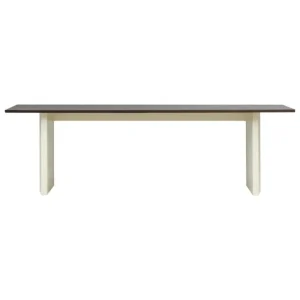 Eero Aarnio Originals Tische-Normann Copenhagen Panel Tisch, 90 x 250 cm, creme - dunkelbraun