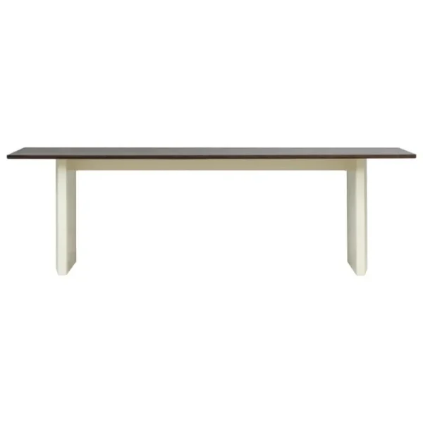 Eero Aarnio Originals Tische-Normann Copenhagen Panel Tisch, 90 x 250 cm, creme - dunkelbraun