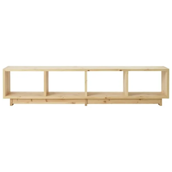 &Tradition Aufbewahrungsmöbel | Regale-Normann Copenhagen Plank Bücherregal, niedrig, UV-lackiertes Kiefernholz