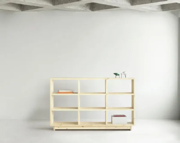 String Furniture Regale-Normann Copenhagen Plank Bücherregal, hoch, UV-lackiertes Kiefernholz