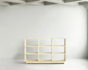 String Furniture Regale-Normann Copenhagen Plank Bücherregal, hoch, UV-lackiertes Kiefernholz