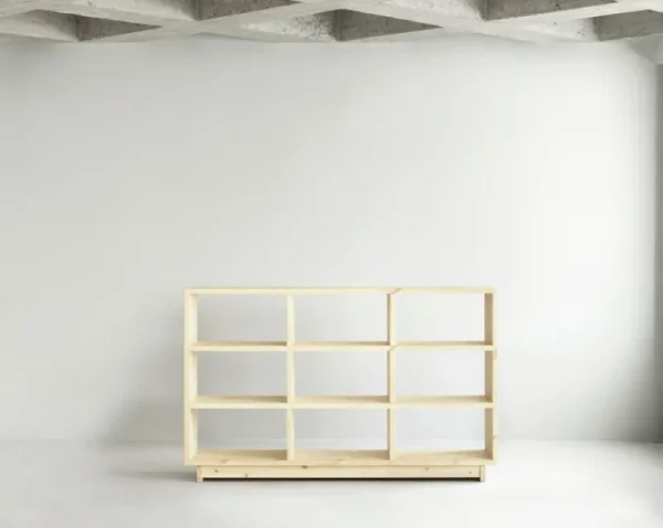 String Furniture Regale-Normann Copenhagen Plank Bücherregal, hoch, UV-lackiertes Kiefernholz