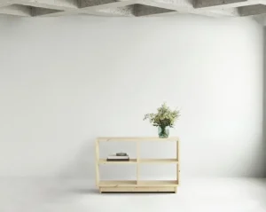 Normann Copenhagen Regale-Plank Bücherregal, mittelhoch, UV-lackiertes Kiefernholz