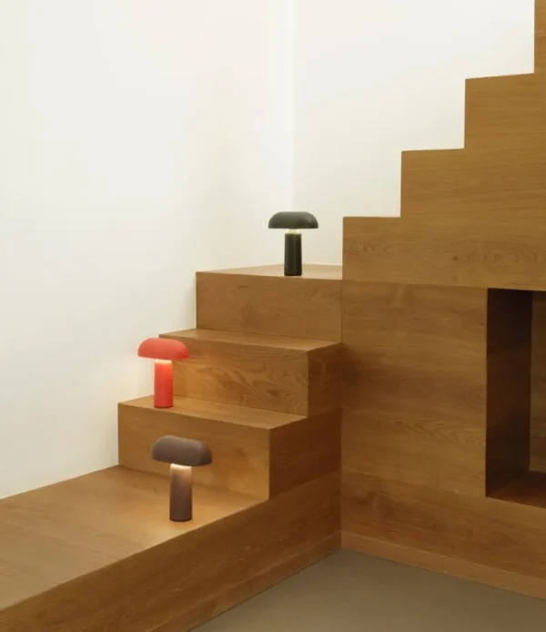 Nemo Lighting Tischlampen | Tragbare Lampen-Normann Copenhagen Porta tragbare Tischleuchte, grün
