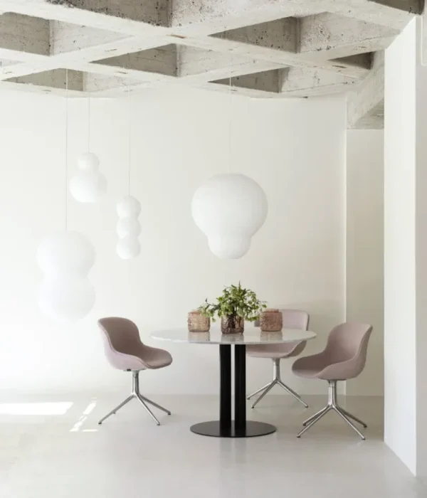 Pholc Deckenleuchten-Normann Copenhagen Puff Bulb Lampenschirm, Weiß