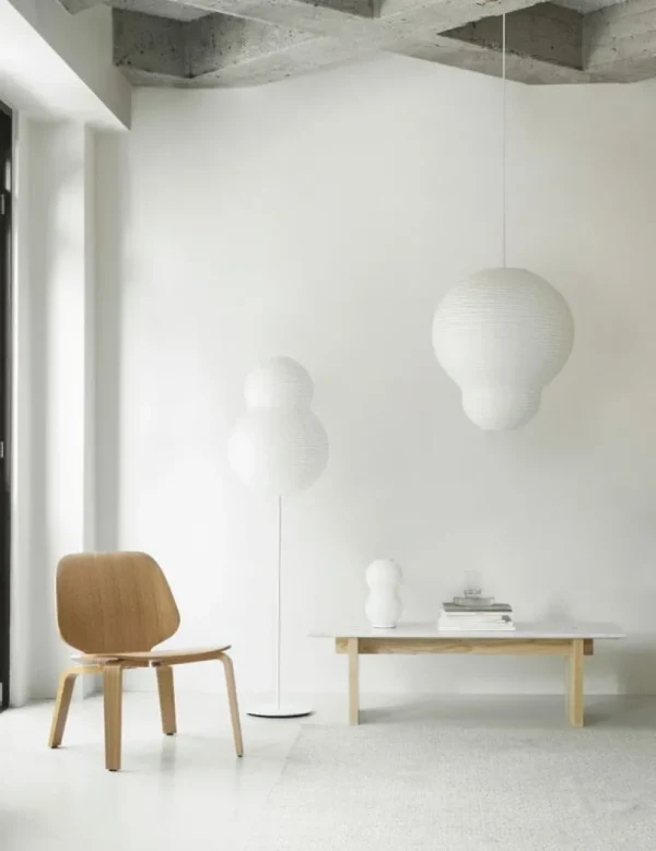 Pholc Deckenleuchten-Normann Copenhagen Puff Bulb Lampenschirm, Weiß