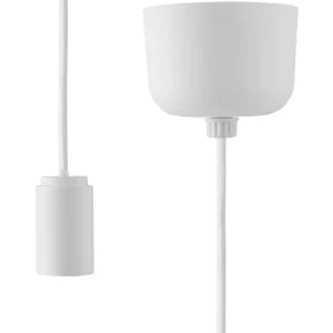 Uyuni Lighting Beleuchtungszubehör-Normann Copenhagen Puff Kabel-Set, 2,5 m, Weiß