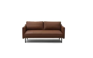 Normann Copenhagen Sofas Und Liegen-Rar 2-Sitzer Sofa, Cognac Omaha-Leder