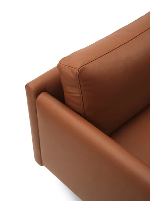 Normann Copenhagen Sofas Und Liegen-Rar 2-Sitzer Sofa, Cognac Omaha-Leder