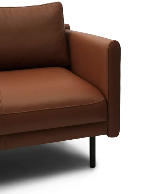 Normann Copenhagen Sofas Und Liegen-Rar 2-Sitzer Sofa, Cognac Omaha-Leder