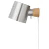 Tom Dixon Wandleuchten-Normann Copenhagen Rise Wandleuchte, Edelstahl