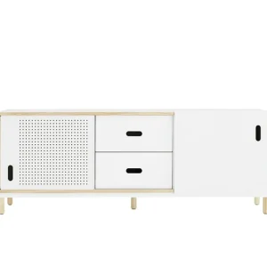 Kartell Aufbewahrungsmöbel-Normann Copenhagen Sideboard Kabino mit Schubladen, weiß