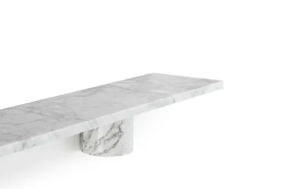 Muuto Regale-Normann Copenhagen Sten Regal, 120 cm, weißer Marmor