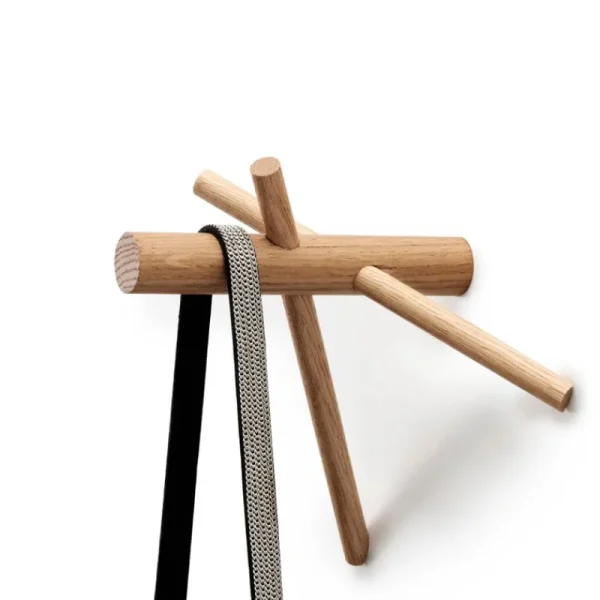 Normann Copenhagen Garderoben Und Kleiderbügel^Sticks Haken, 2 Stück, Eiche