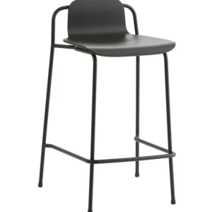 New Works Sitzgelegenheiten-Normann Copenhagen Studio Barhocker, 65 cm, schwarz