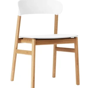 Fatboy Sitzgelegenheiten-Normann Copenhagen Stuhl Herit, Eiche – weiß