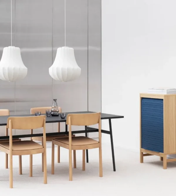 HAY Sitzgelegenheiten-Normann Copenhagen Timb Stuhl, Hellbraun - Ultra Leder Kamelbraun