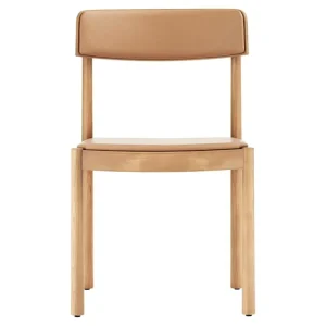 HAY Sitzgelegenheiten-Normann Copenhagen Timb Stuhl, Hellbraun - Ultra Leder Kamelbraun
