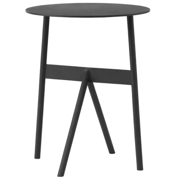 Verpan Tische-Normann Copenhagen Tisch Stock, schwarz