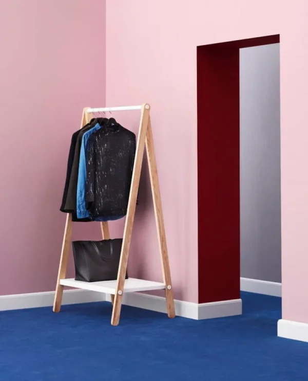 Normann Copenhagen Garderoben Und Kleiderbügel^Toj Kleiderständer, klein, weiß/Esche
