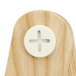 Normann Copenhagen Garderoben Und Kleiderbügel^Toj Kleiderständer, klein, weiß/Esche