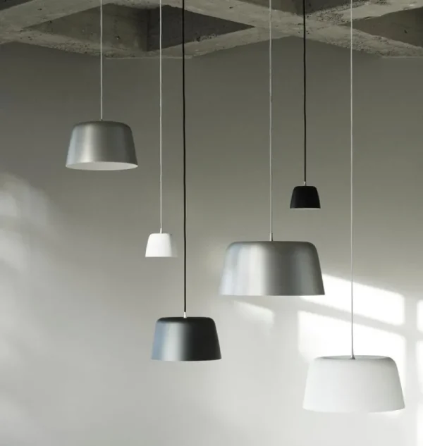 Foscarini Deckenleuchten-Normann Copenhagen Tub Pendelleuchte, 44 cm, Schwarz