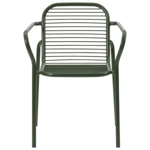 Normann Copenhagen Terrassenmöbel | Sitzgelegenheiten^Vig Armlehnstuhl, Dunkelgrün
